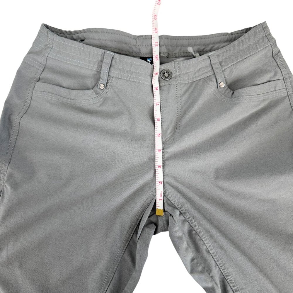 KÜHL Trekr Hiking Pants Womens 8 X-Short Gray Nylon Outdoor Travel Stretch - Picture 6 of 14